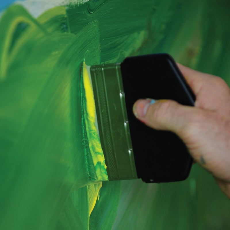 Liquitex Professional Freestyle Large Scale Brush, Paddle 1-inch, Black - Image 2